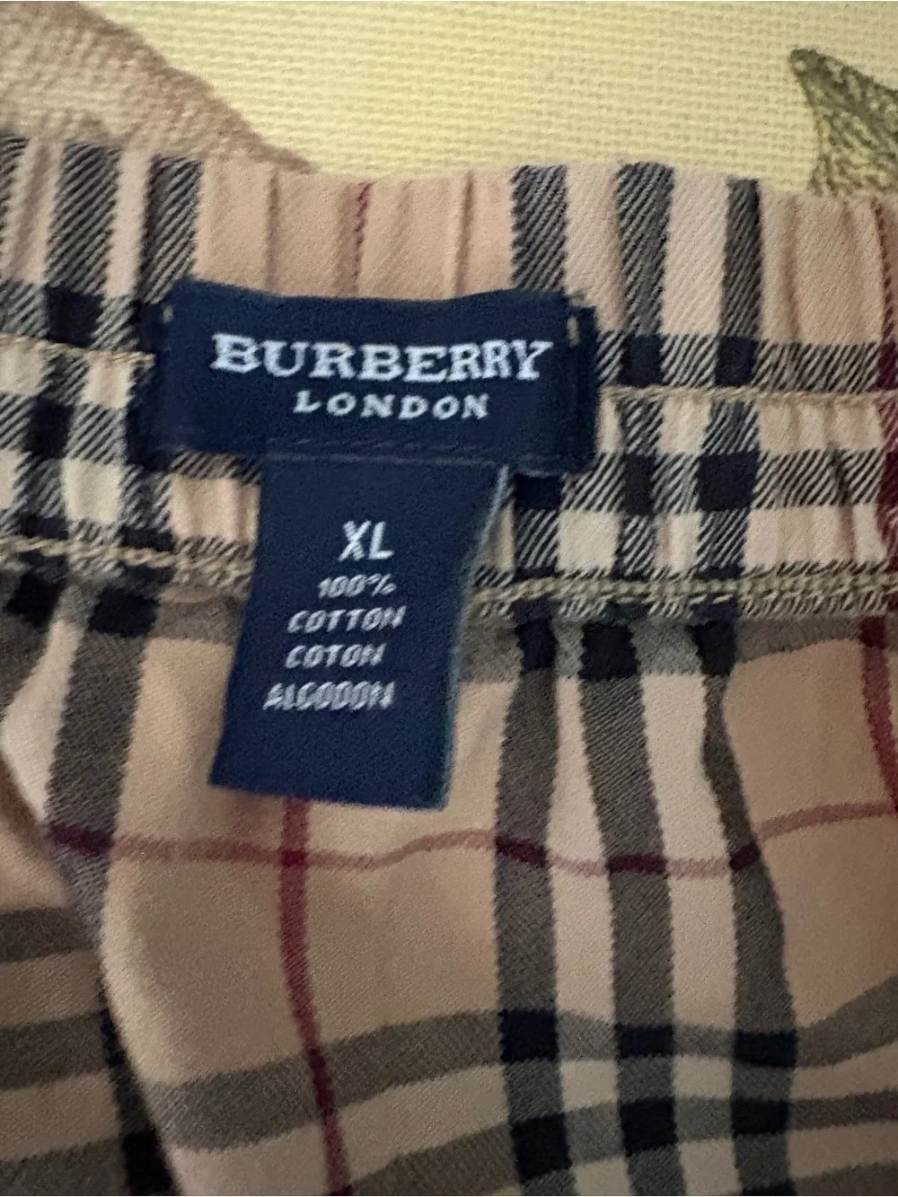 BURBERRY BOXERS.
